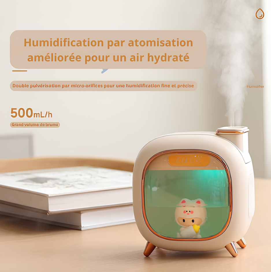 Humidificateur d'air silencieux